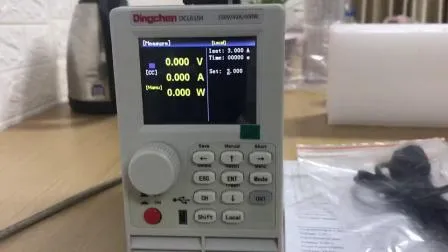 Dcl6104 400W 150V 40A 프로그래밍 가능 DC 전자 부하