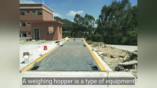 Ntep 승인을 받은 최고 공급업체 모듈식 강철 저울 트럭 중량 저울